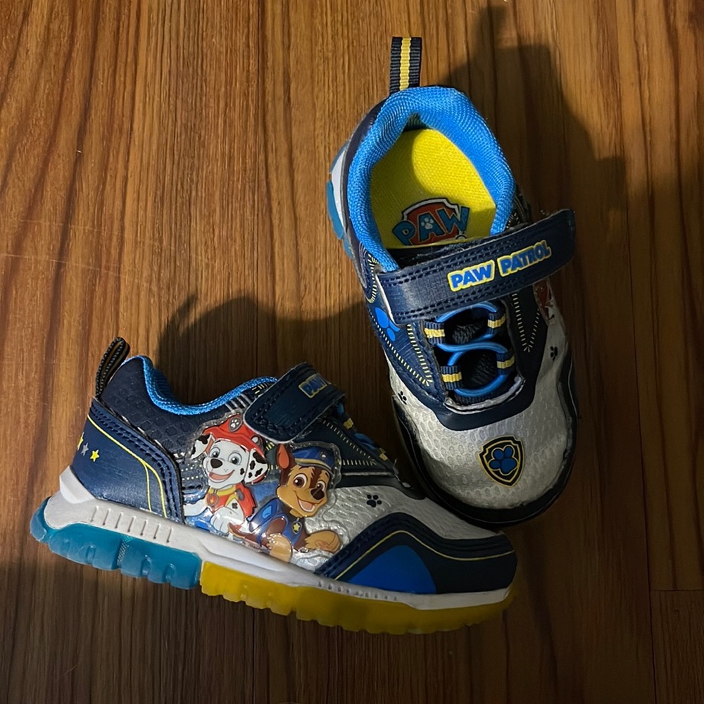 Paw patrol light up shoes